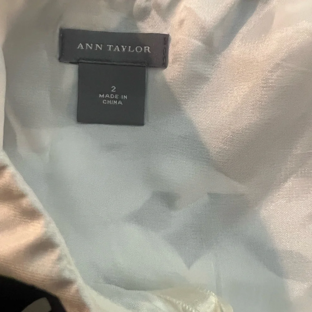 Ann Taylor  Dress Sz 2 Gently Used - Picture 3 of 3